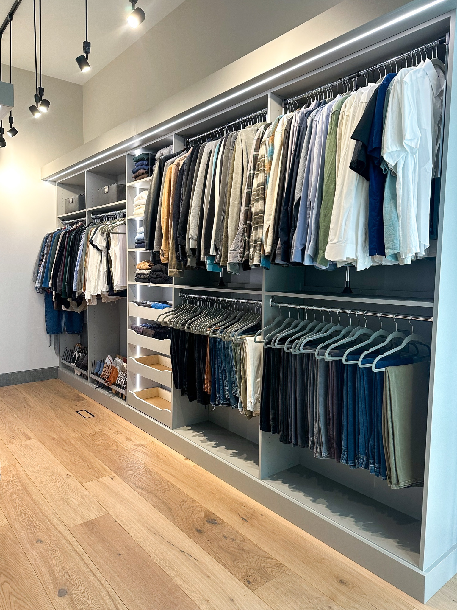 We recently organized this gorgeous closet! 

#LTKHome