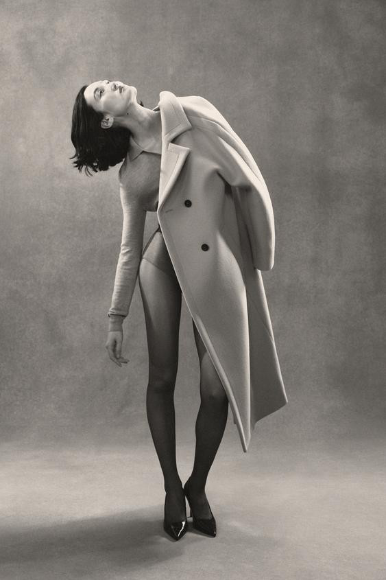 SOSHIOTSUKI X ZARA WOOL BLEND COAT | Zara UK