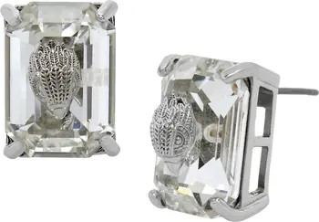 Kurt Geiger London Eagle Head Crystal Baguette Stud Earrings | Nordstrom | Nordstrom