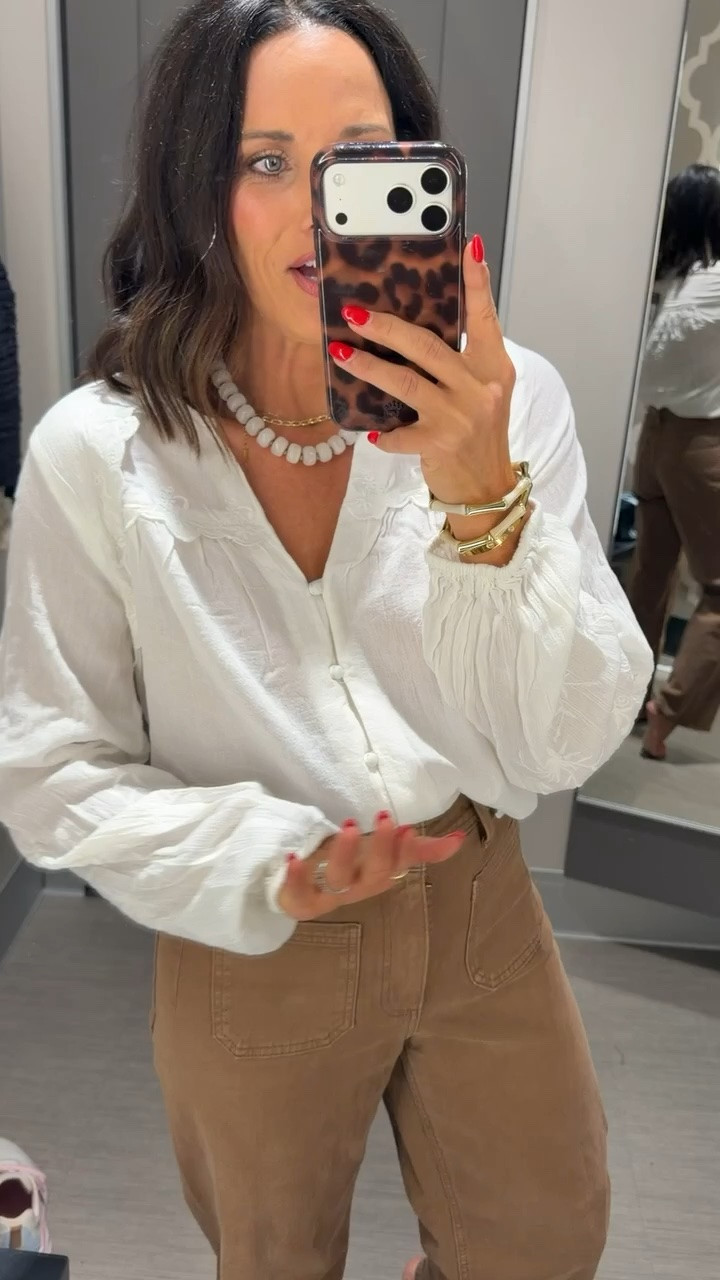 Love a good neutral moment 🤍 This blouse is so pretty and easy to dress up or down. Wearing my true size XS with the pants in a size 4.

#TargetStyle #TargetFinds #TargetFashion #TargetNewArrivals #NeutralStyle #EverydayStyle #FallOutfit #WorkwearStyle #OOTD #AffordableFashion #LTKStyle #LTKFashion #StyleInspo #CapsuleWardrobe #CasualChic