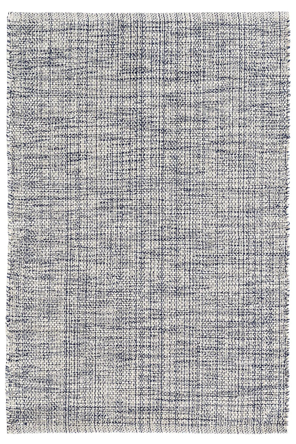 Best Seller! Marled Indigo Woven Cotton Rug | Annie Selke