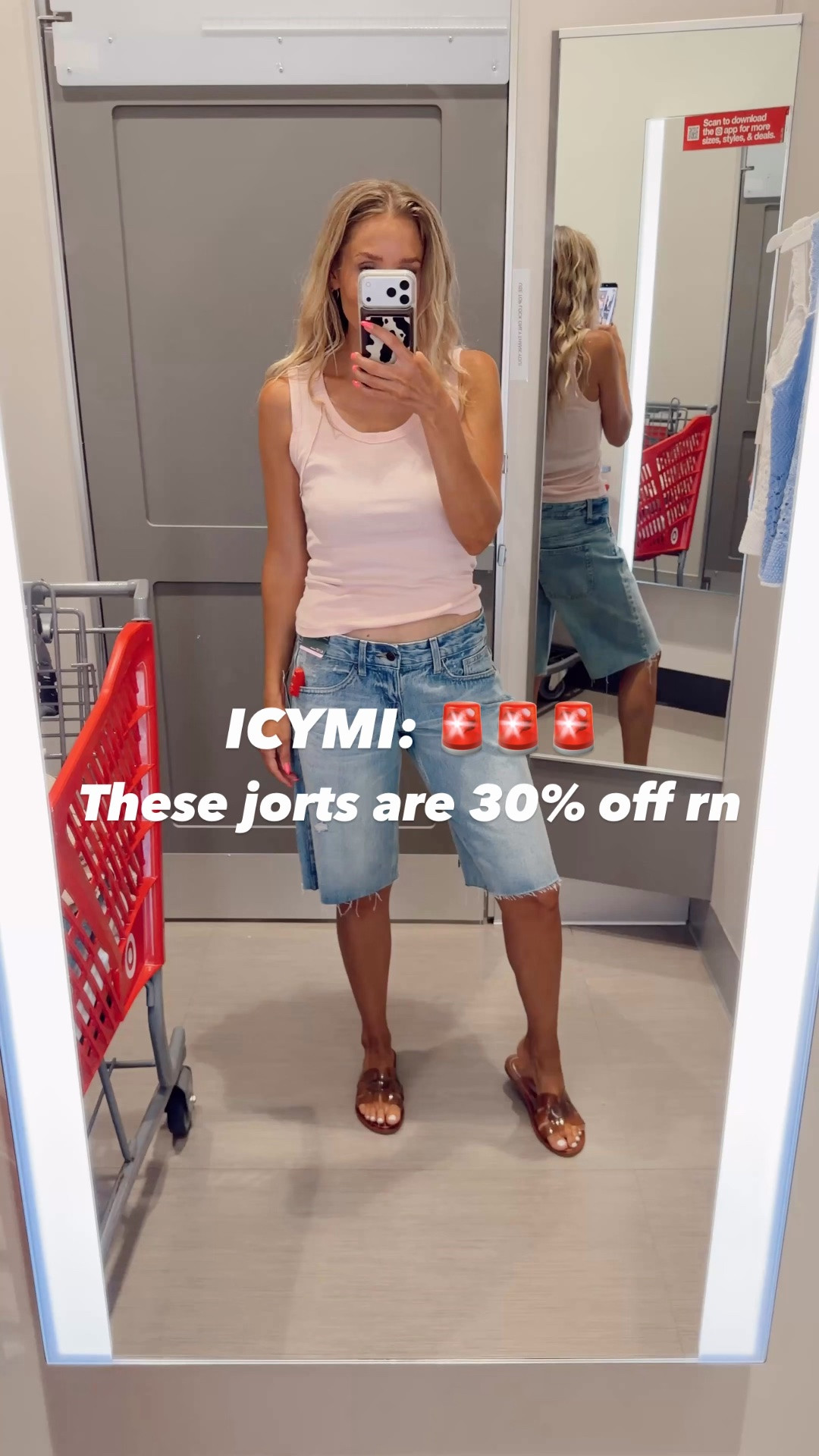 ✨SCROLL TO SHOP✨
You know I love my jorts 😍 these are no exception! Super trendy either way the baggy fit. 

This tank is a look for less of Free People’s. The pink is so cute!!! 

Wearing my tts in both (small / 4)

5’5” // 120 lbs

#LTKootd #LTKdayinmylife #LTKgrwm