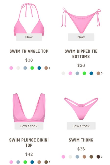 New SKIMS swim drop selling out fast!  Loving the pink!  💕🙌

#LTKswim #LTKstyletip #LTKSeasonal
