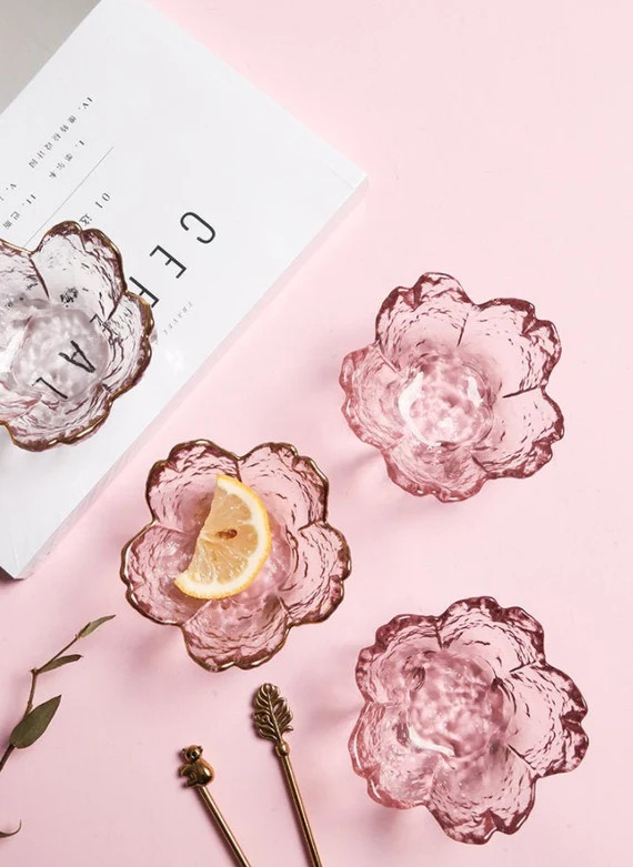 Set of 6  Japanese Style Cherry Blossom Condiment Bowls  | Etsy | Etsy (US)