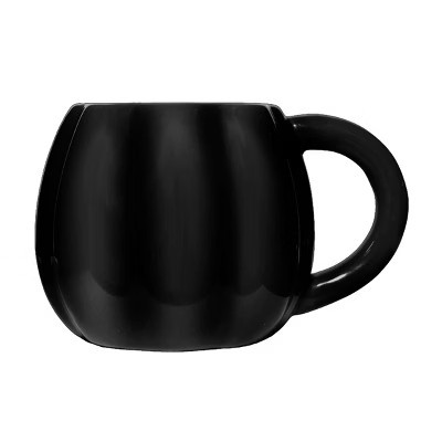 Sweet Water Decor Black Pumpkin Figurine Mug - 19oz | Target