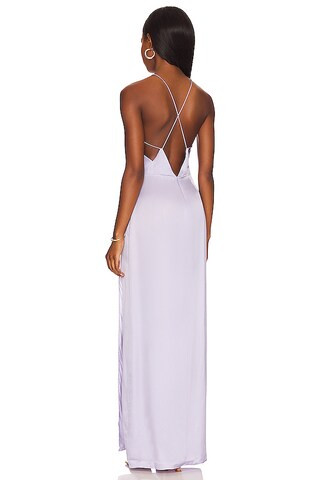Prisca Gown in Lavender | Revolve Clothing (Global)