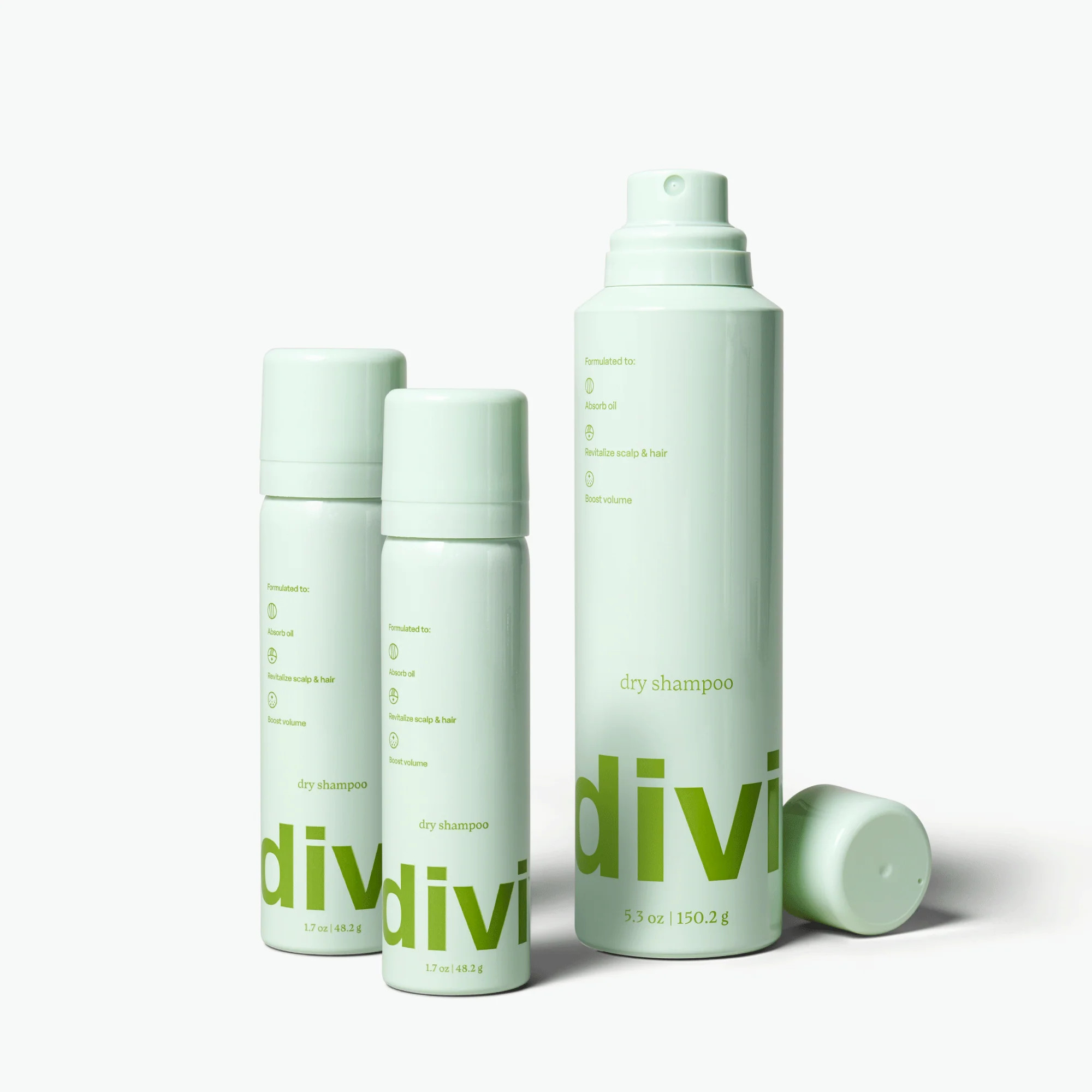 Divi's Home & Away Dry Shampoo Bundle | Made For Reviving Hair Between Washes | Divi Official LLC