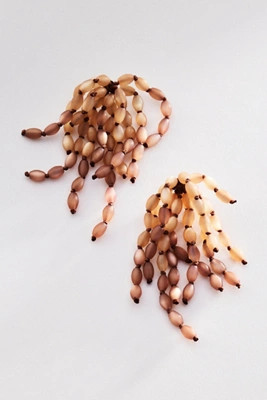 By Anthropologie Beaded Fringe Statement Earrings | Anthropologie (US)