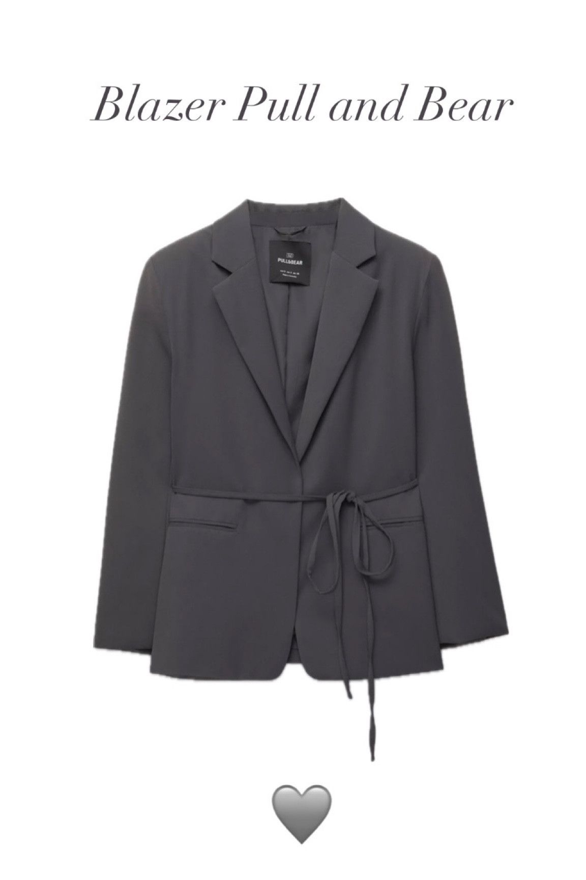 Grey blazer pull and bear 

#LTKFashionMonth #LTKitalia #LTKeurope