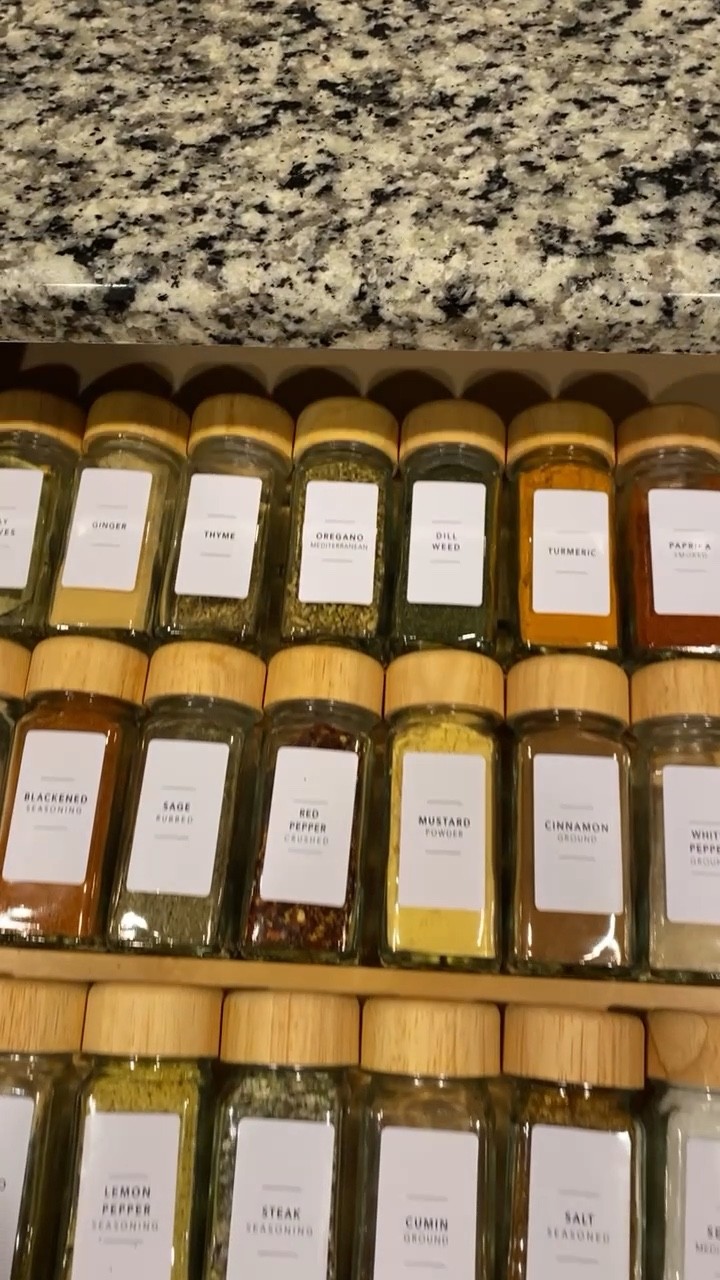 SpaceAid Bamboo Spice Drawer … curated on LTK