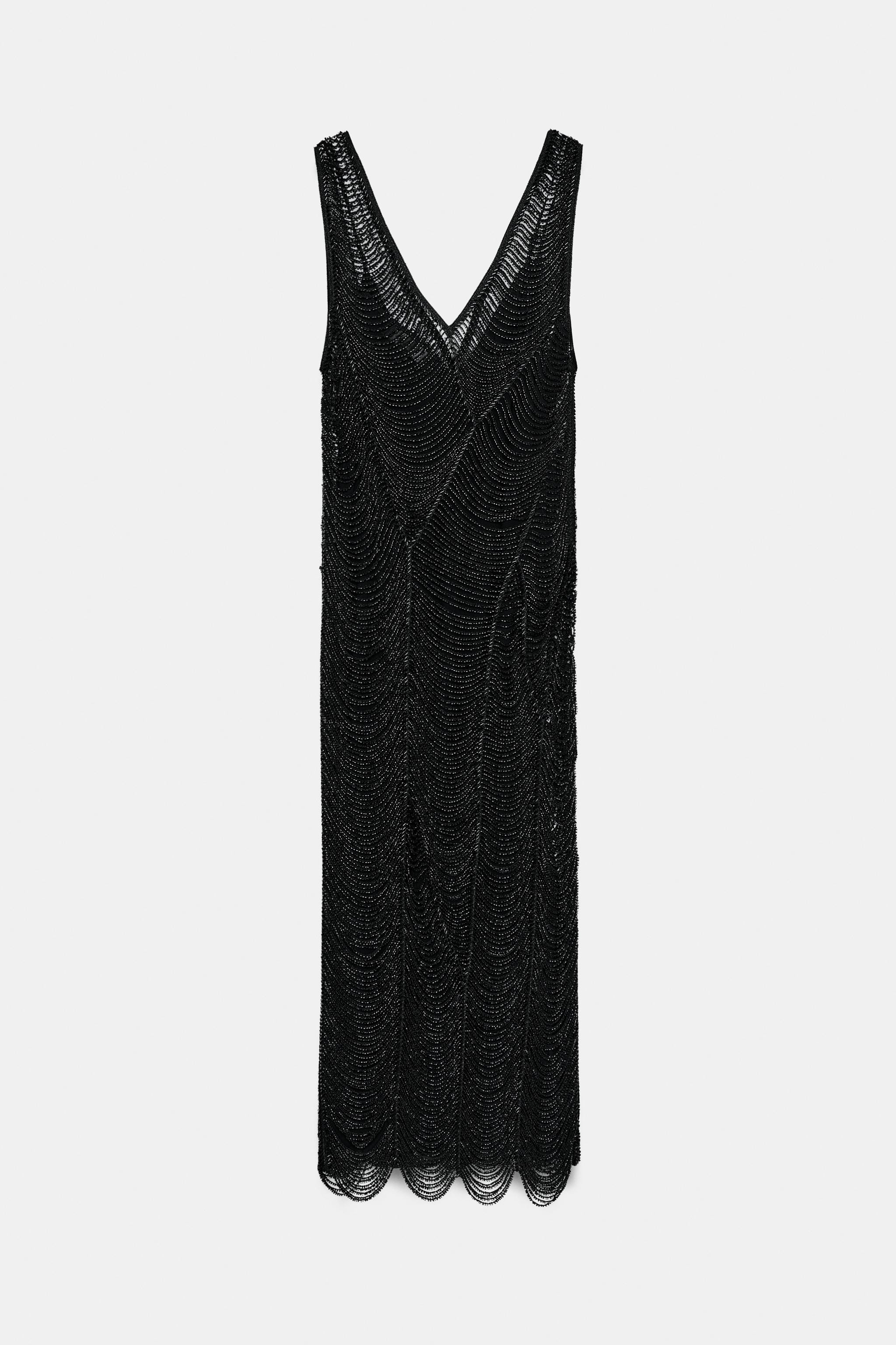 BEADED MIDI DRESS ZW COLLECTION | Zara US