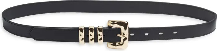 Molten Buckle Leather Belt | Nordstrom