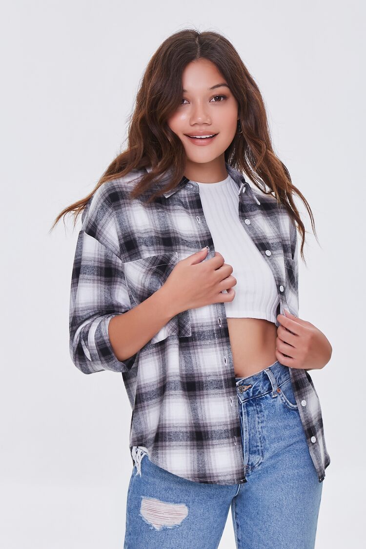 Plaid Flannel Shirt | Forever 21 (US)