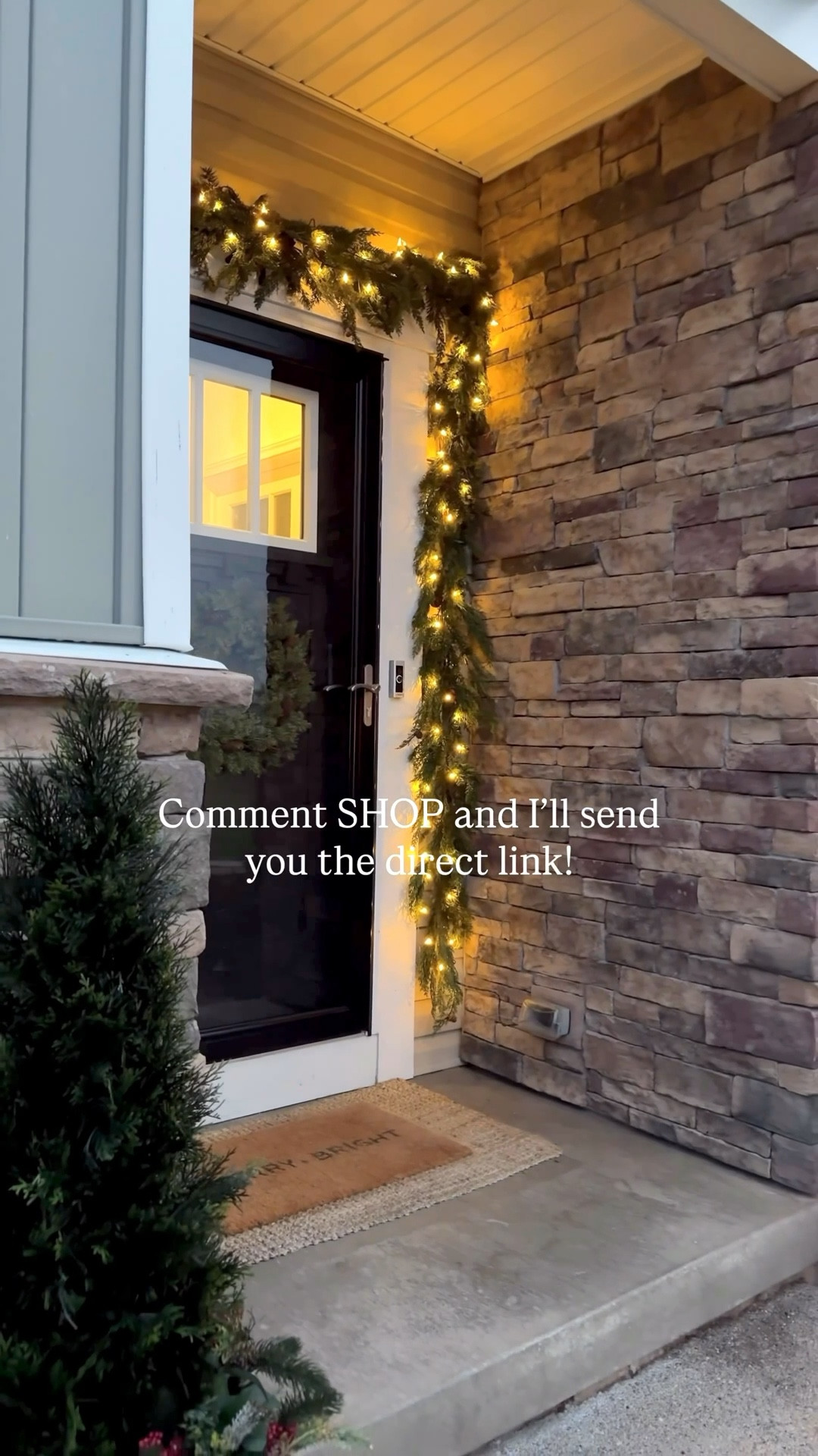 My friends with siding - we can now hang garland on it!!! 

#LTKHoliday #LTKHome