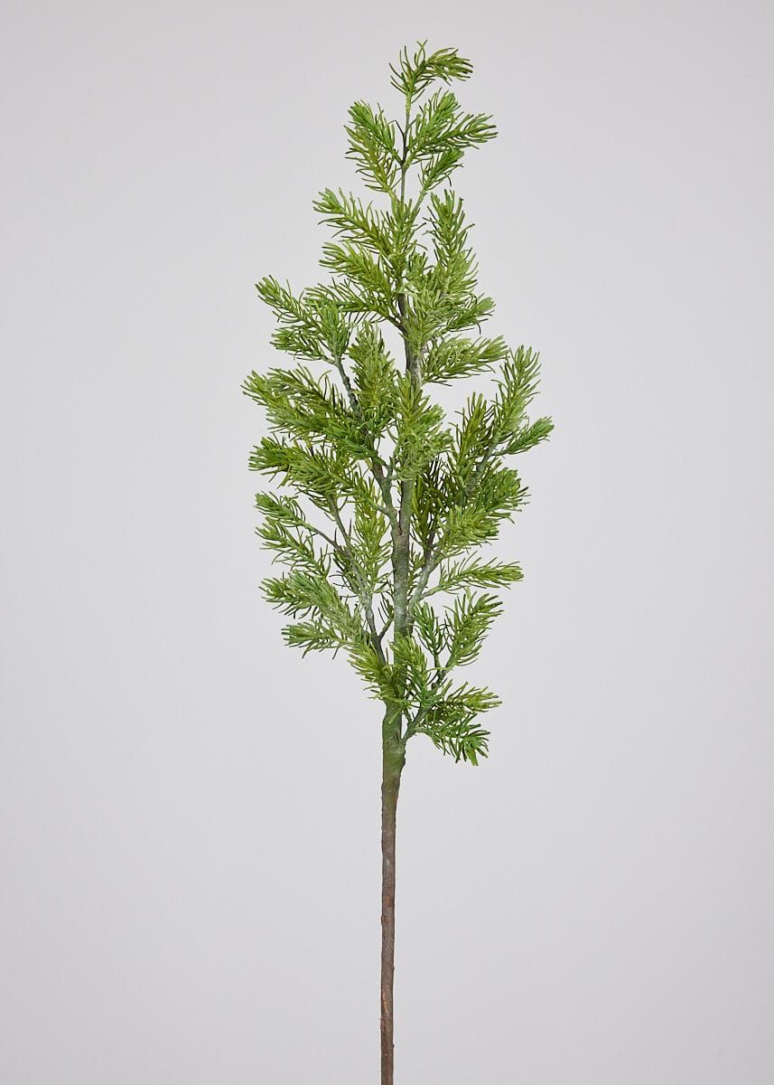 Real Touch Fake Holiday Greens Fir Branch - 38 | Afloral