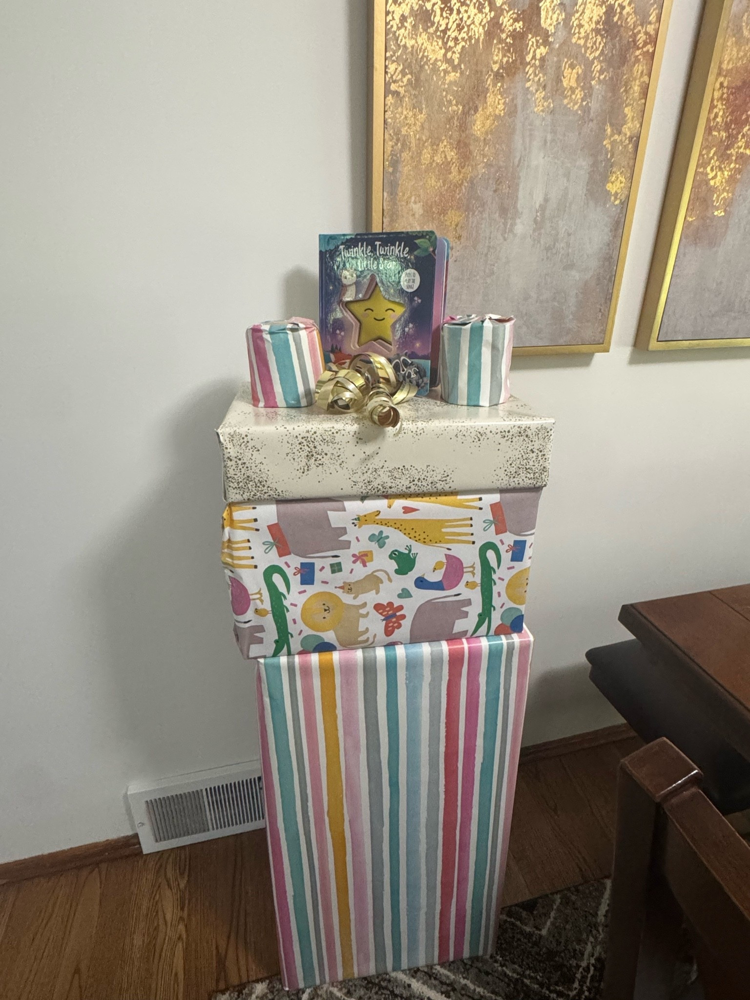All wrapping paper is from kohls and so is the book !

#LTKBaby #LTKHome