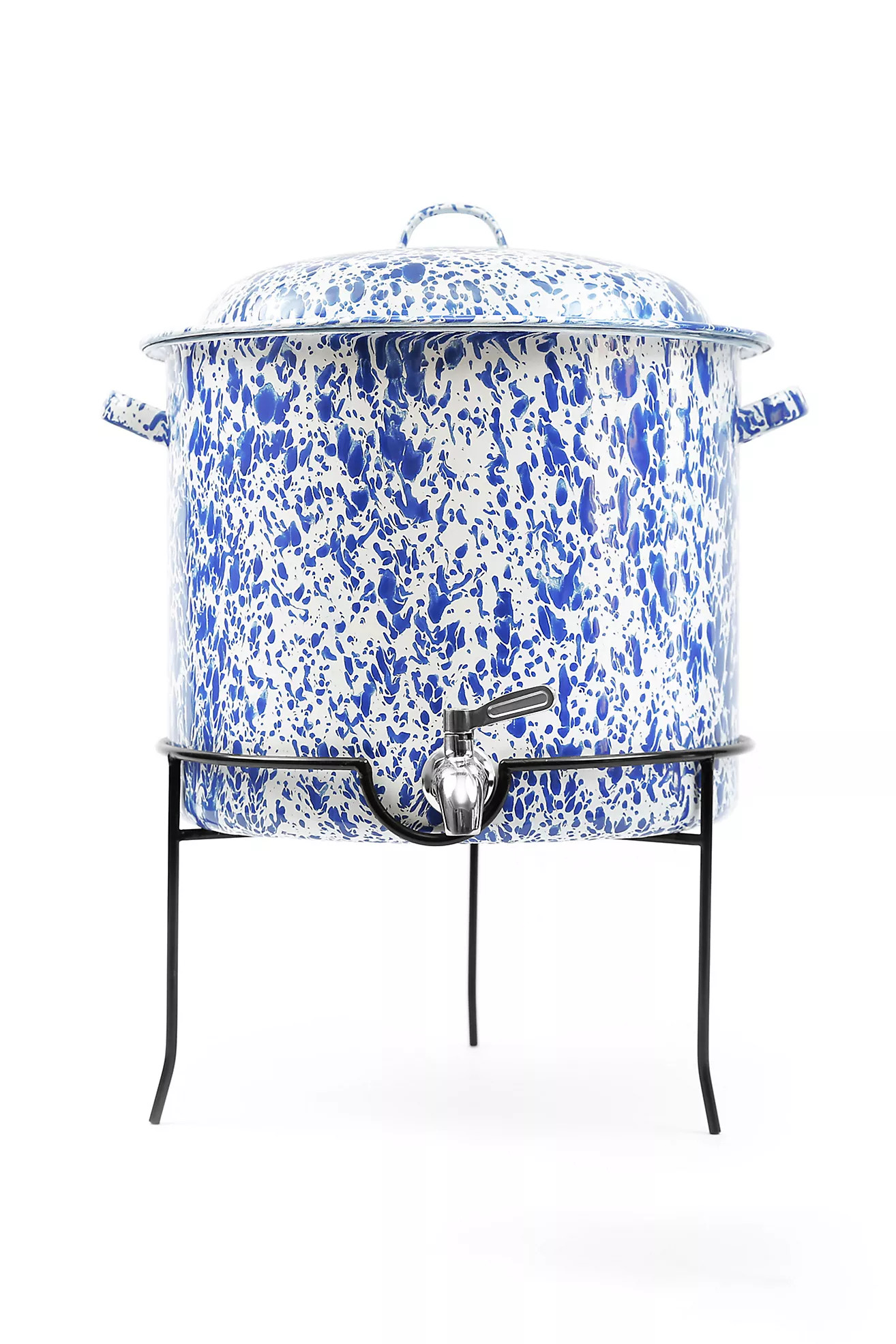 Crow Canyon Home Splatter Enamelware Beverage Dispenser | Anthropologie (US)