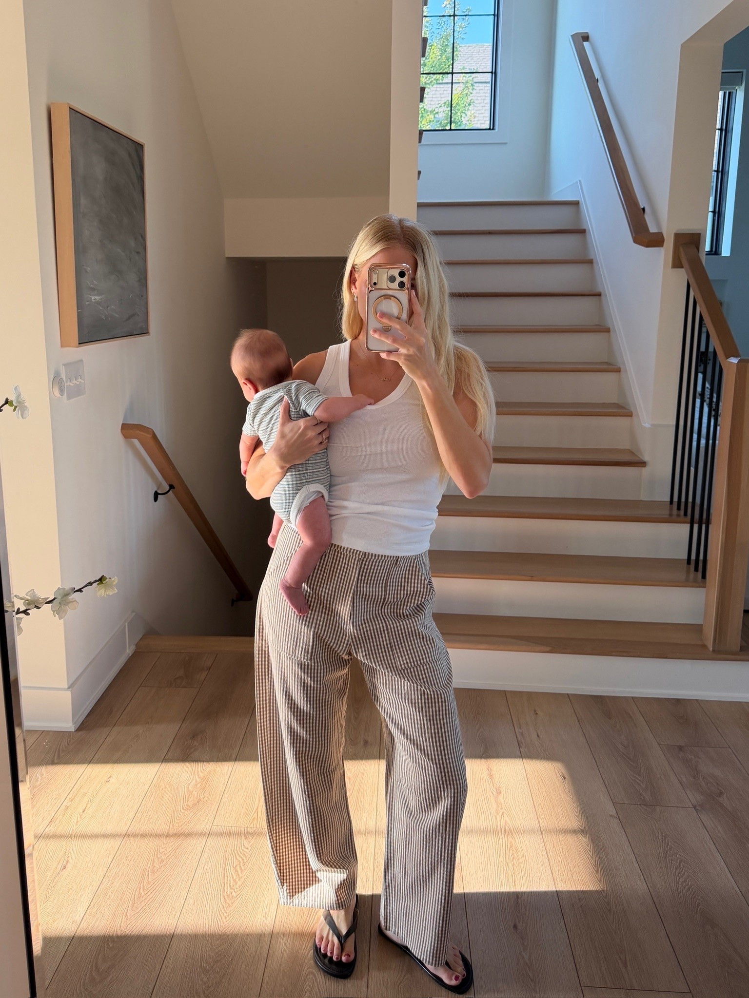SIZE: med in tank & pants, shoes run tts, linking similar in all! Code “kpgs20!” For ring  #kathleenpost

Summer outfit Inspo, summer look, hot summer day

#LTKmomlife #LTKootd #LTKBaby