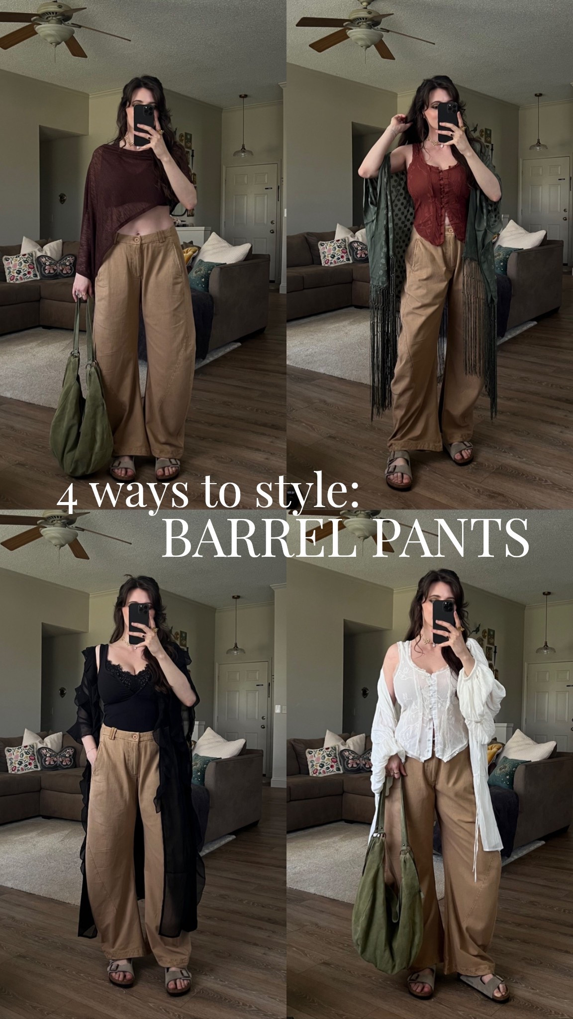 I heard you were looking for some whimsical spring outfit ideas. Here are 4 options to pair with barrel leg pants. Which one is your favorite? 

@freepeople #freepeoplepartner 


#LTKSeasonal #LTKootd