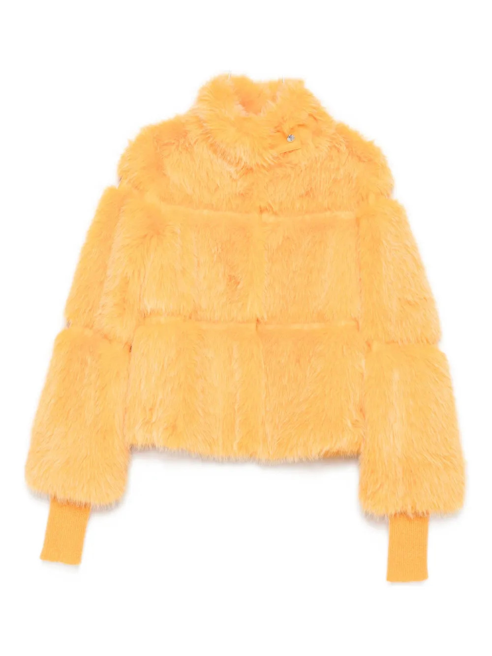 Patrizia Pepe Faux Fur Jacket | Orange | FARFETCH | Farfetch Global