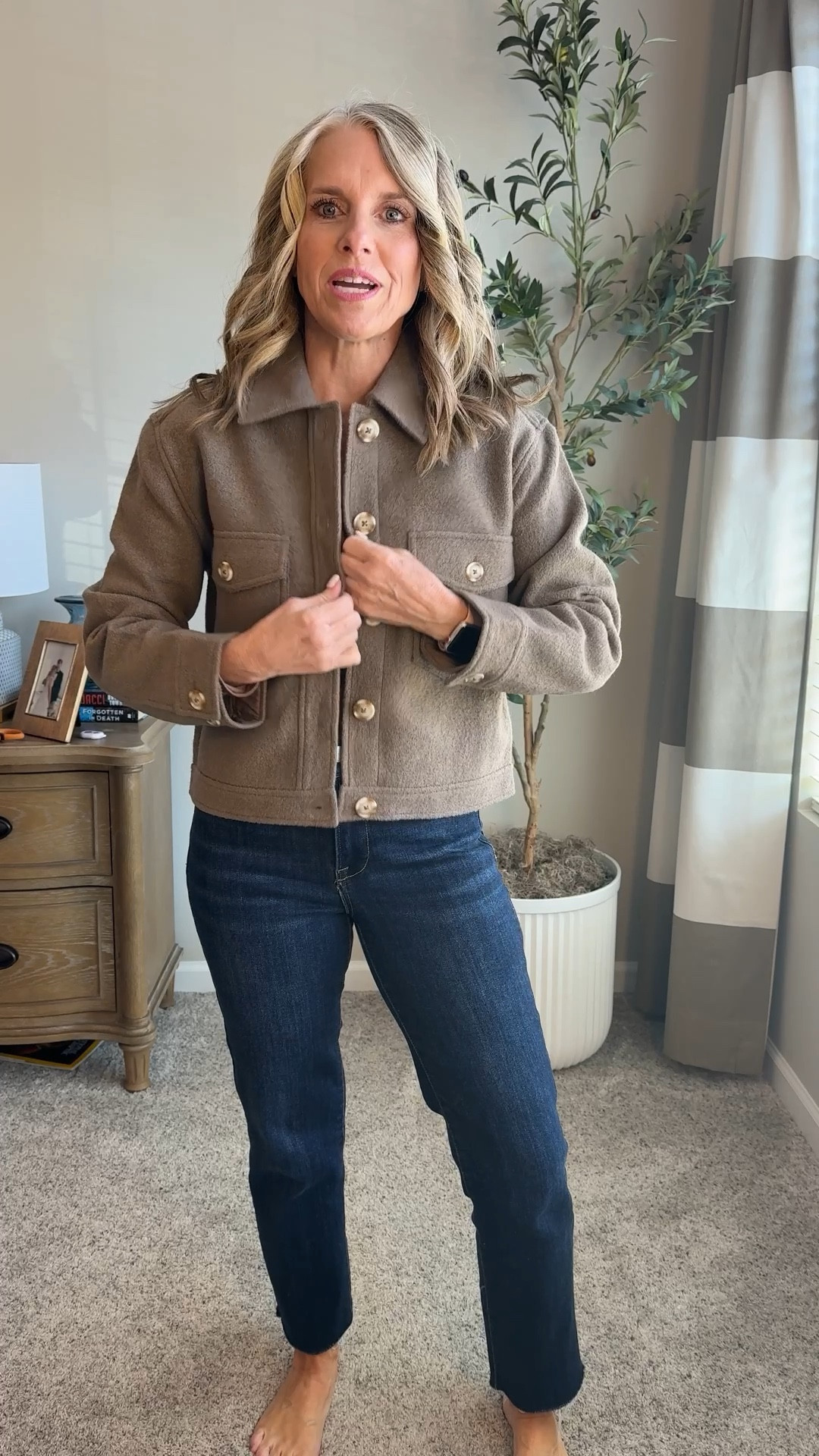 You’re gonna want to grab this adorable jacket. The quality is A++ and so is the price. Wearing 27 in the jeans (some of my most worn)

#LTKgrwm #LTKOver40 #LTKFindsUnder100
