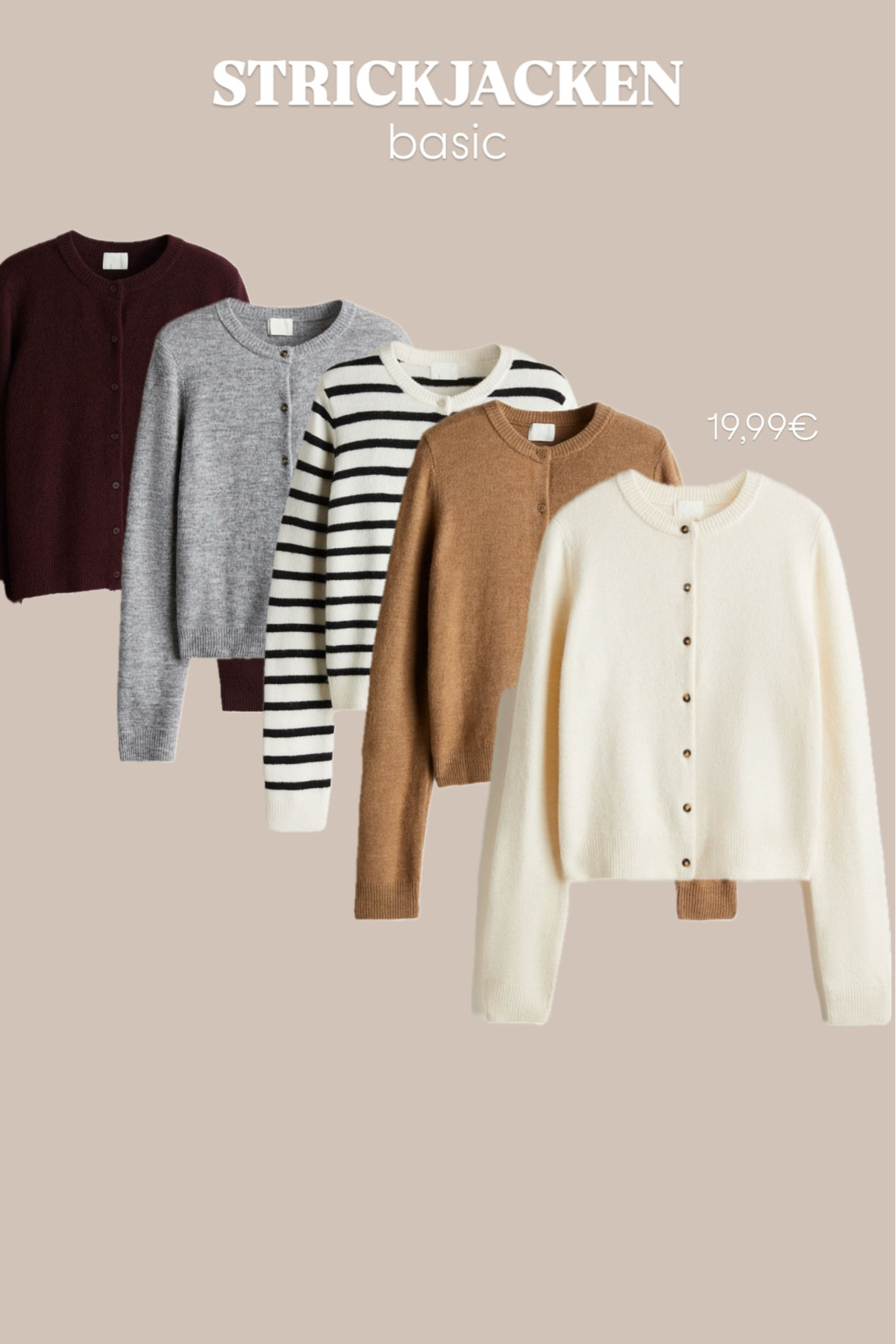 Basic Strickjacke 🧸🤍

#LTKdeutschland