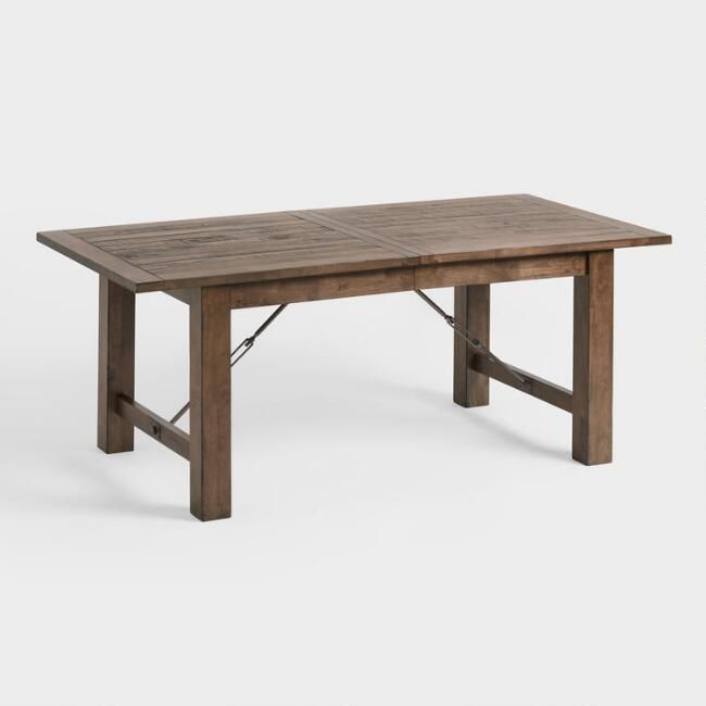 Wood Garner Extension Dining Table | World Market