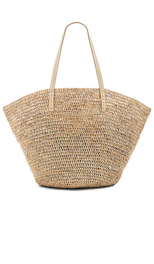 florabella Sapelo Tote in Brown. | Revolve Clothing (Global)