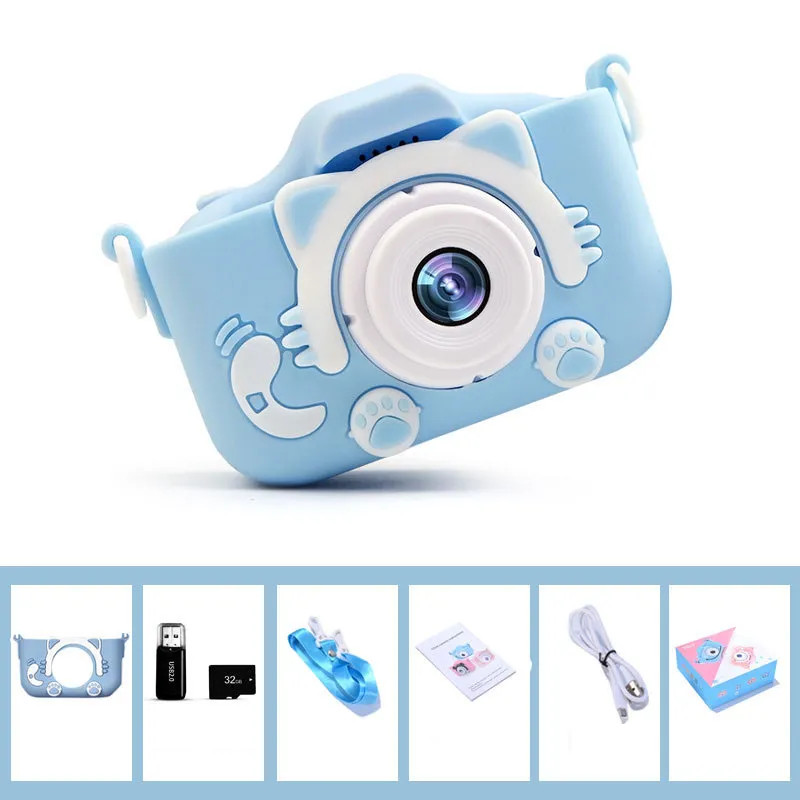 Outdoor Toys | New 5s Mini Cartoon Fun HD Digital Cat Camera with 32G Memory Card | Leaper | Debenhams UK