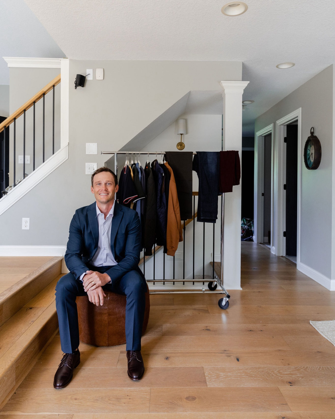 Men’s all business outfit - sports coat, suit - fashion forward. 