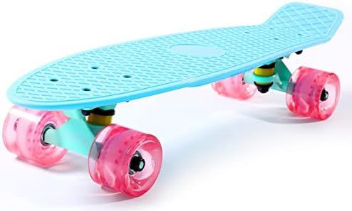 Cruiser Skateboard for Kids Ages 6-12 Completed Skateboards for Girls Boys Beginners, Gift Idea Mini | Amazon (US)