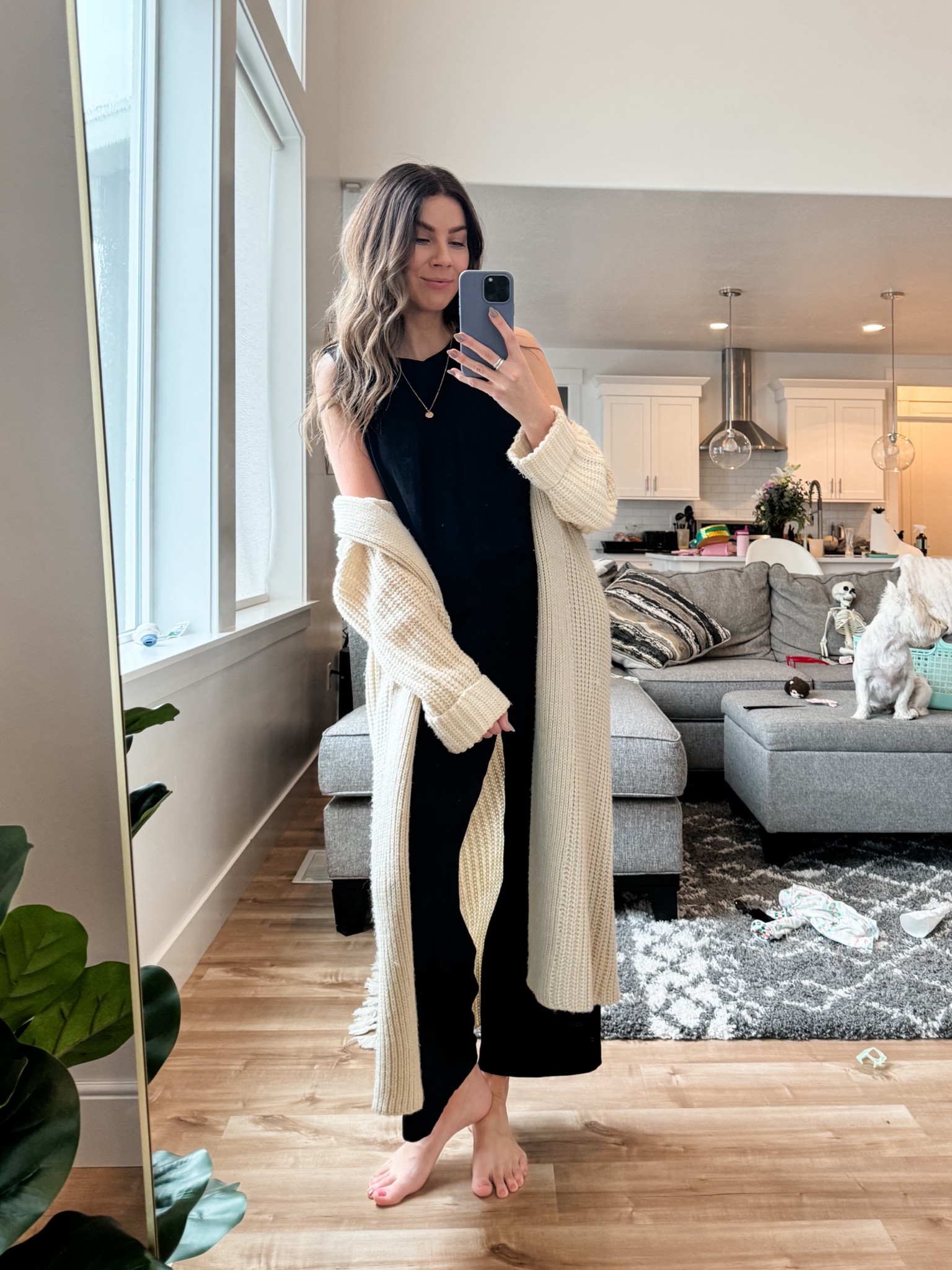 Cosy Sundays. Two-piece set is from my brand, onyourwayco.com. Linked the sweater. I am wearing a medium in the set and the sweater is a small.

#LTKstyletip #LTKmidsize