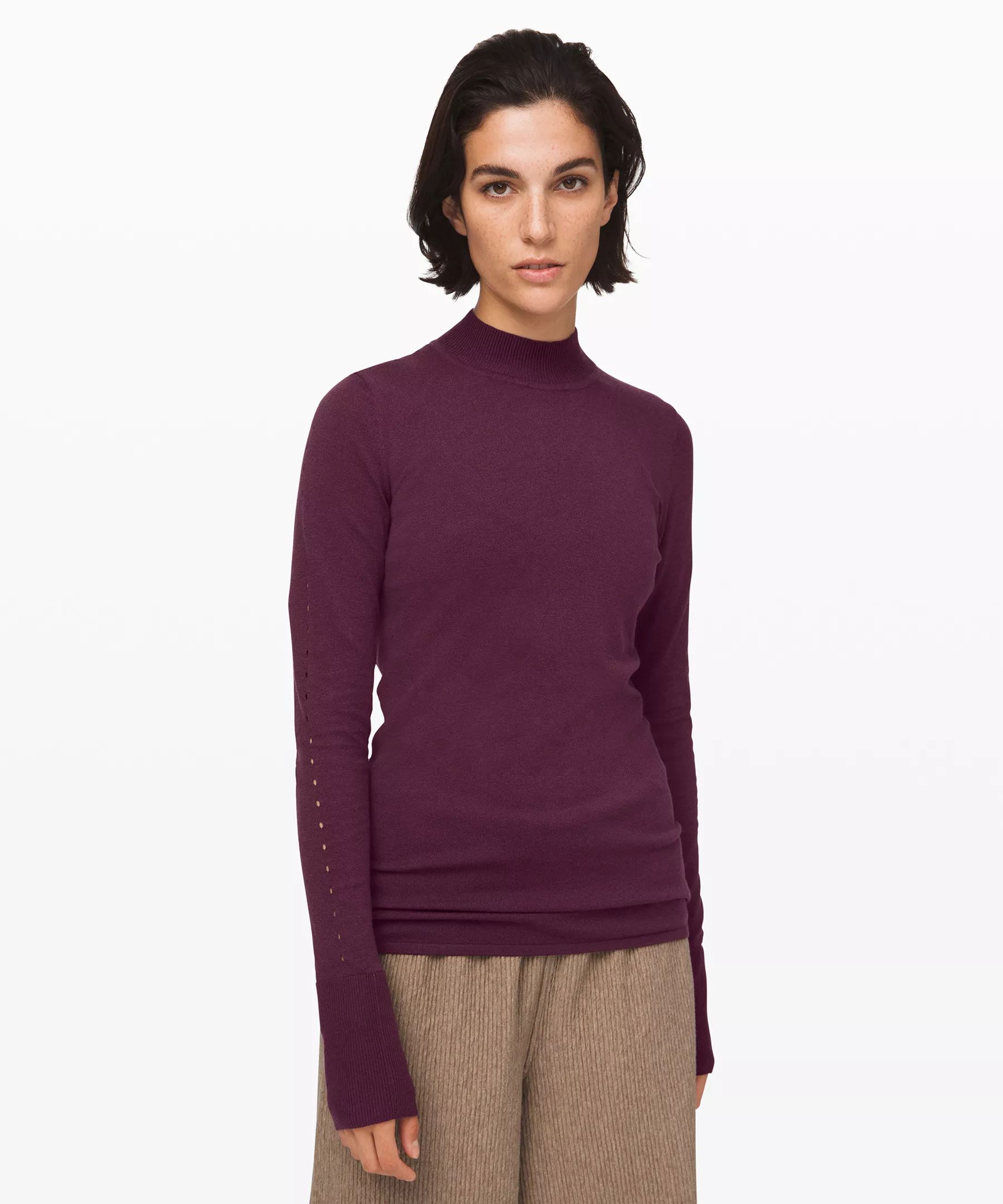 Stand Steady Mock Neck Sweater Online Only | Lululemon (US)