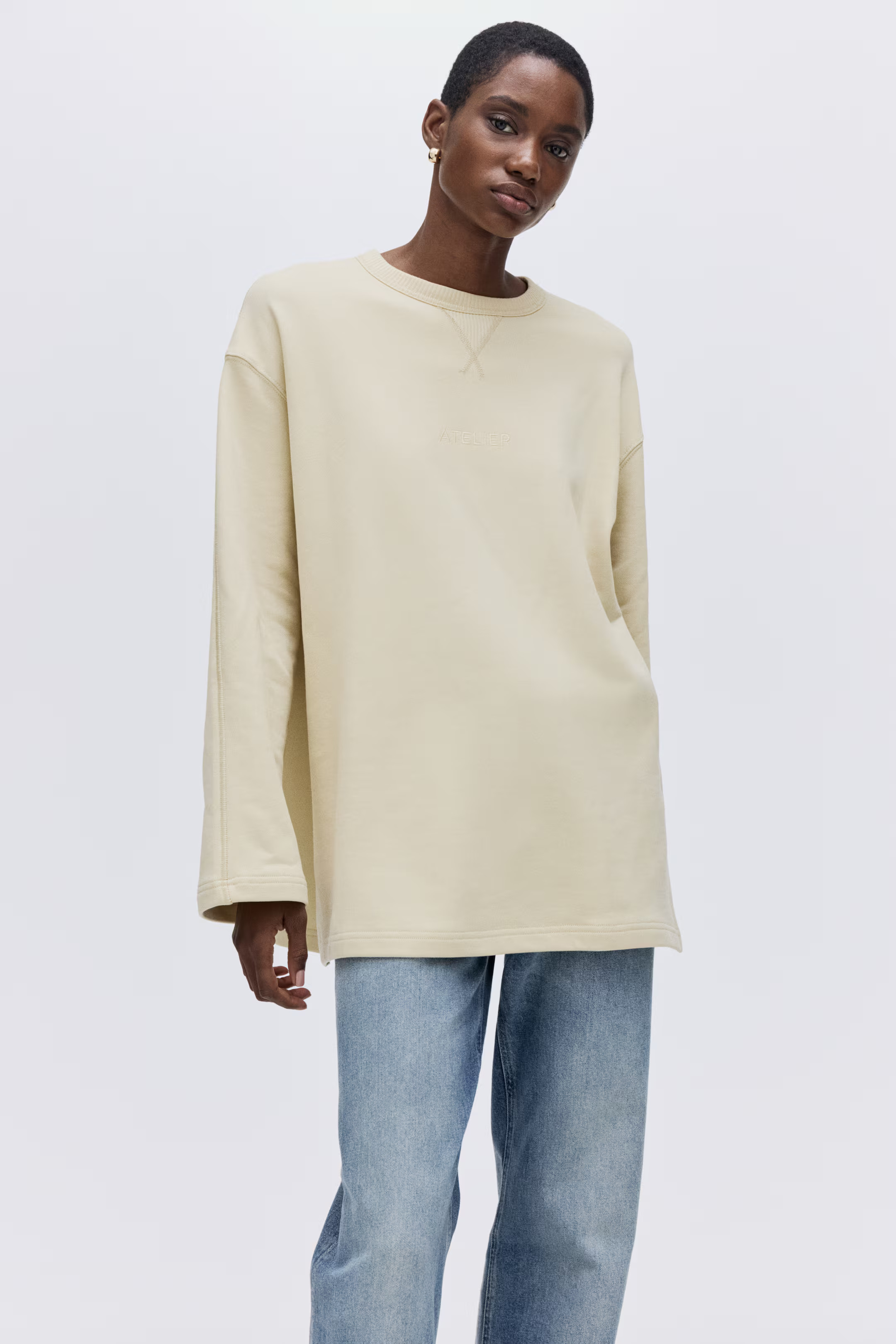 Sweatshirt mit Textmotiv | H&M (DE, AT, CH, NL, FI)