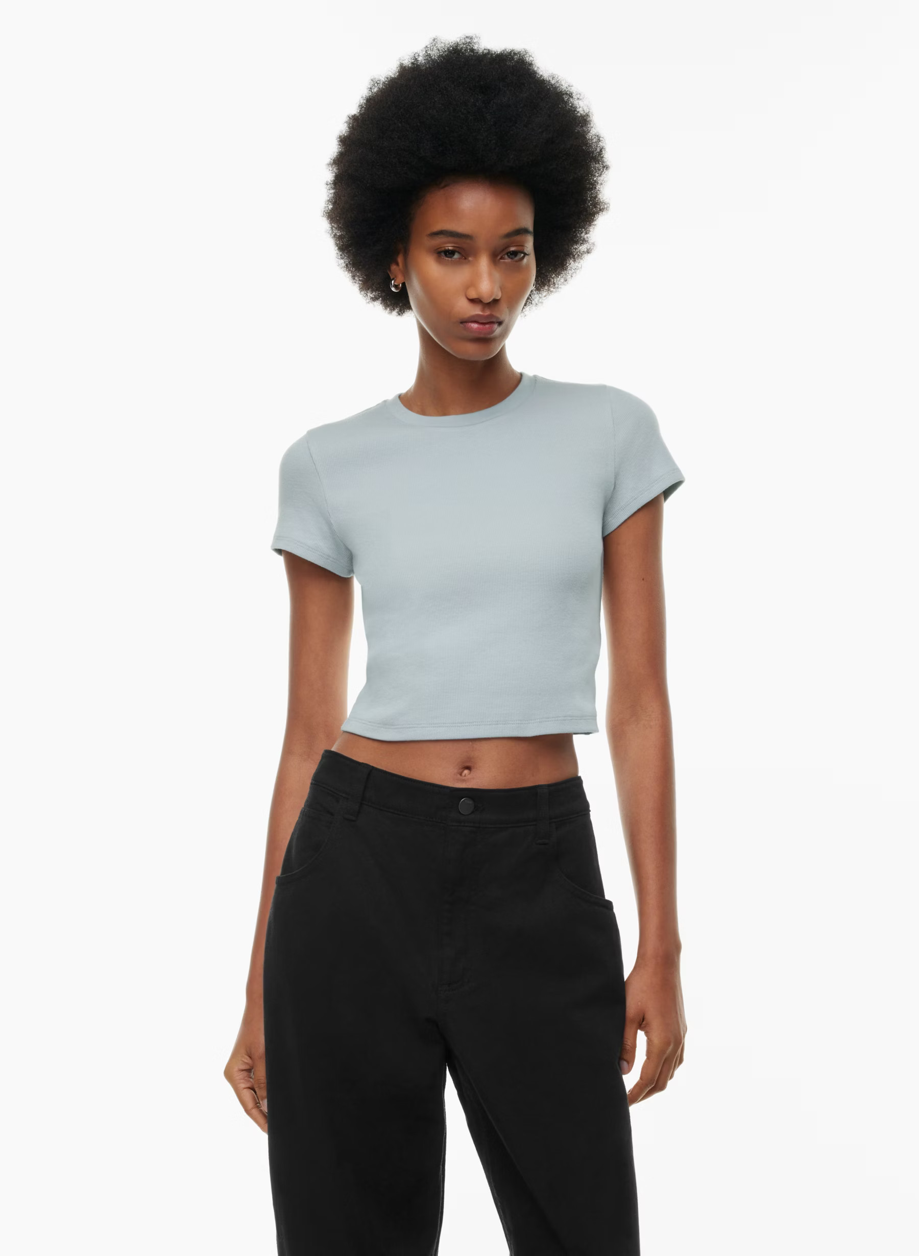 HOMESTRETCH™ CREW WAIST T-SHIRT | Aritzia