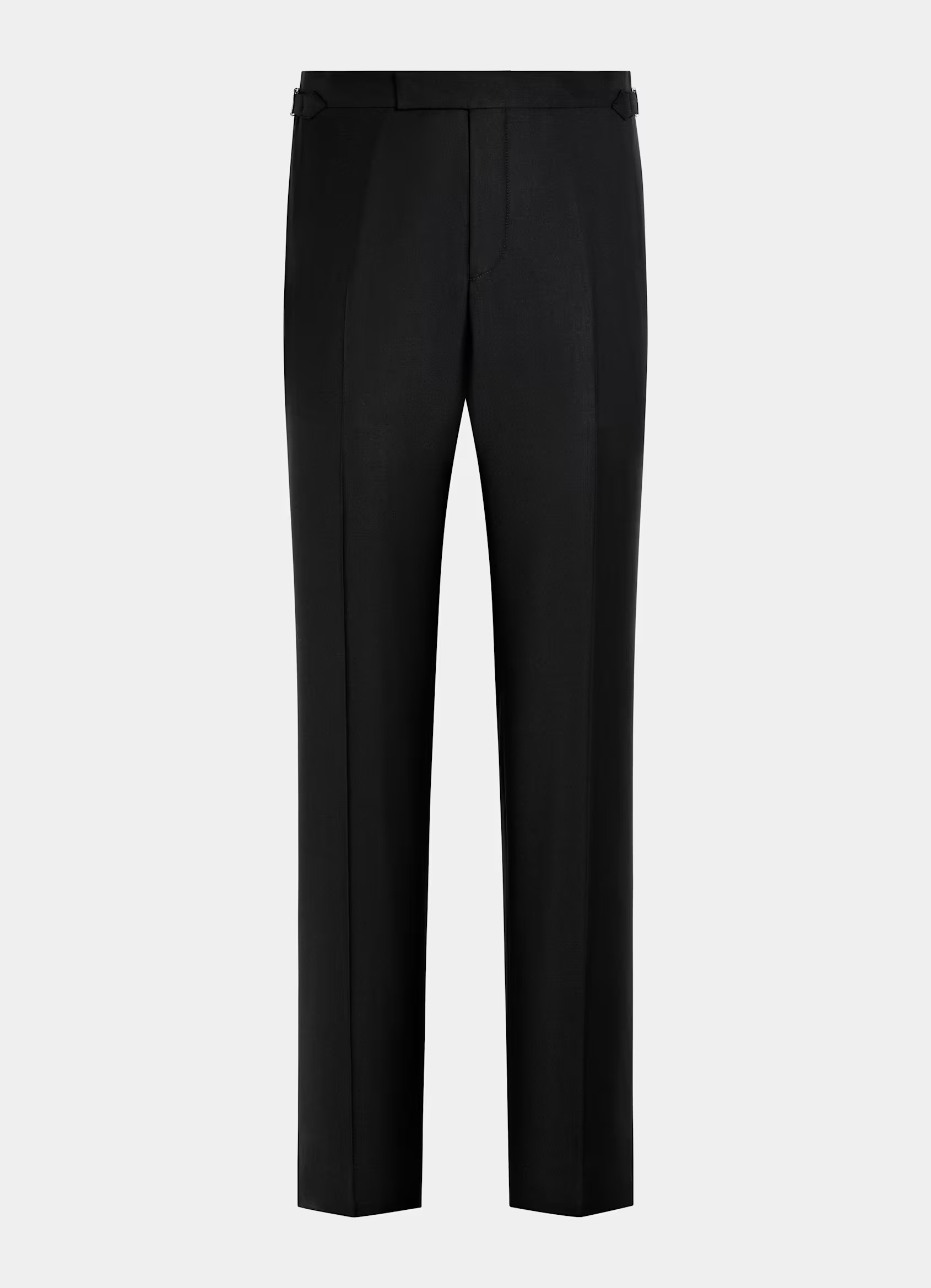 Black Straight Leg Tuxedo Trousers | Suitsupply (US)