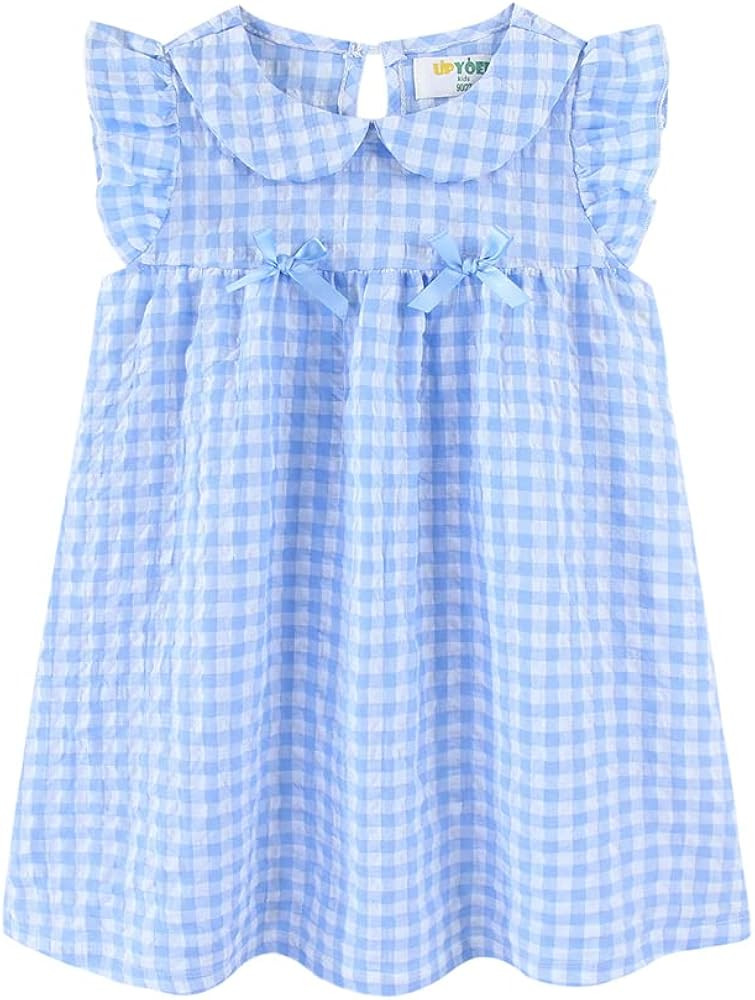Blue gingham dress | Amazon (US)