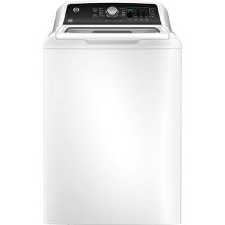 4.5 cu. ft. Water Level Control Top Load Washer in White | The Home Depot