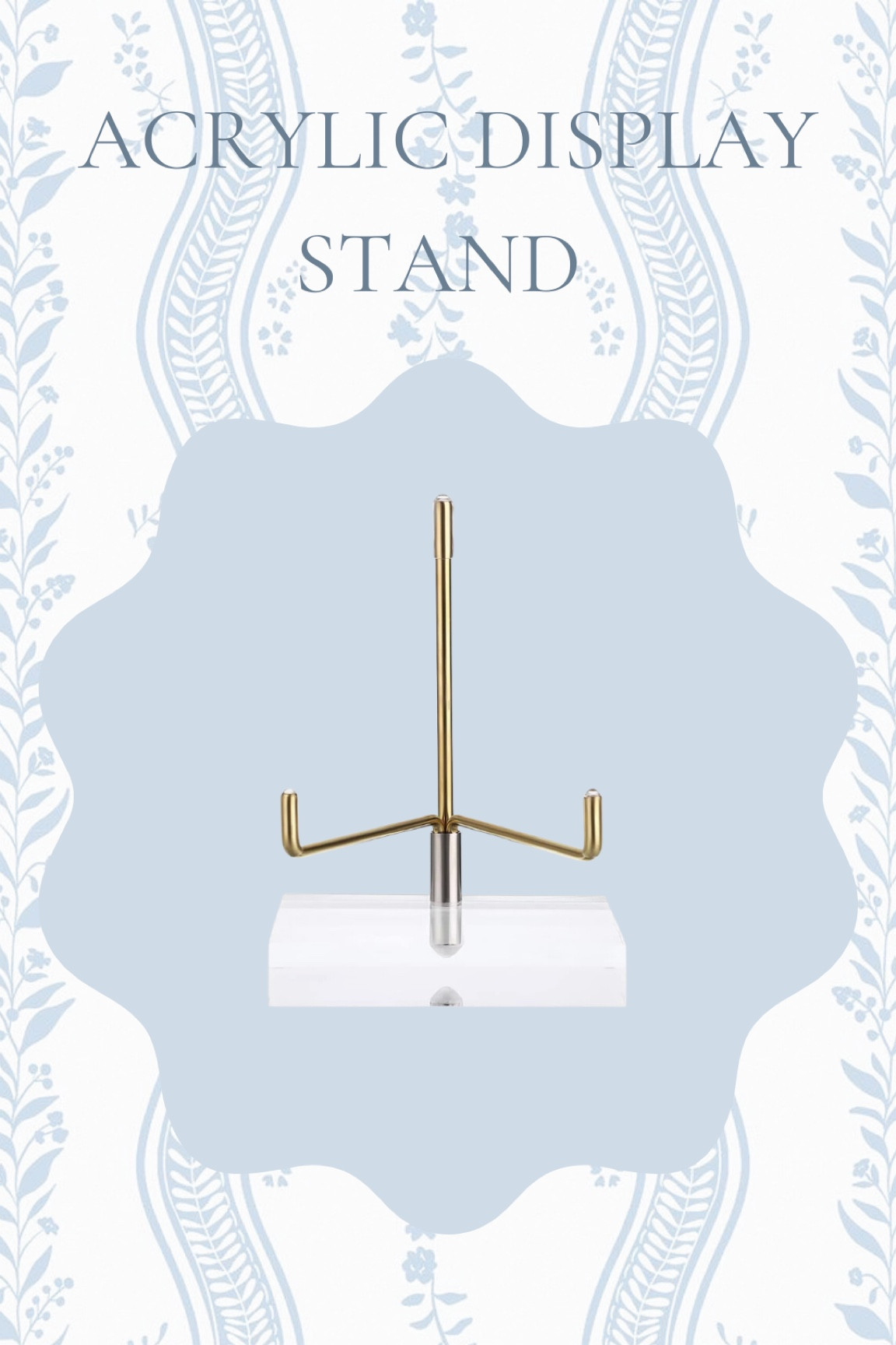 A dainty acrylic display stand perfect for every home at a great price! 

#LTKHome #LTKGiftGuide #LTKMostLoved