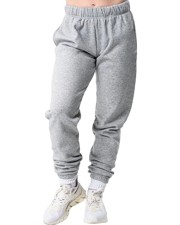 Kamo Fitness CozyTec High-Waisted Sweatpants for Women Baggy: Comfy Lounge Pants with Pockets Cra... | Amazon (US)