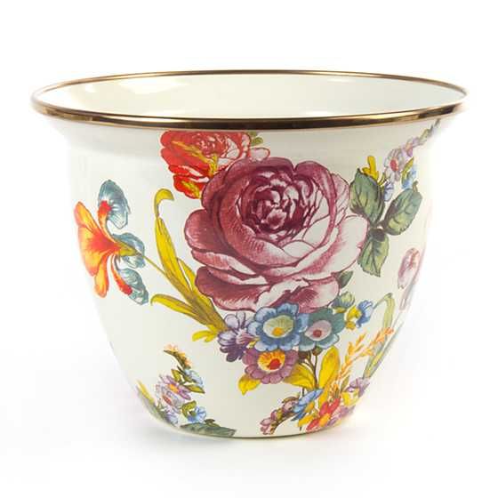 MacKenzie-Childs | Flower Market Flower Pot - Large | MacKenzie-Childs