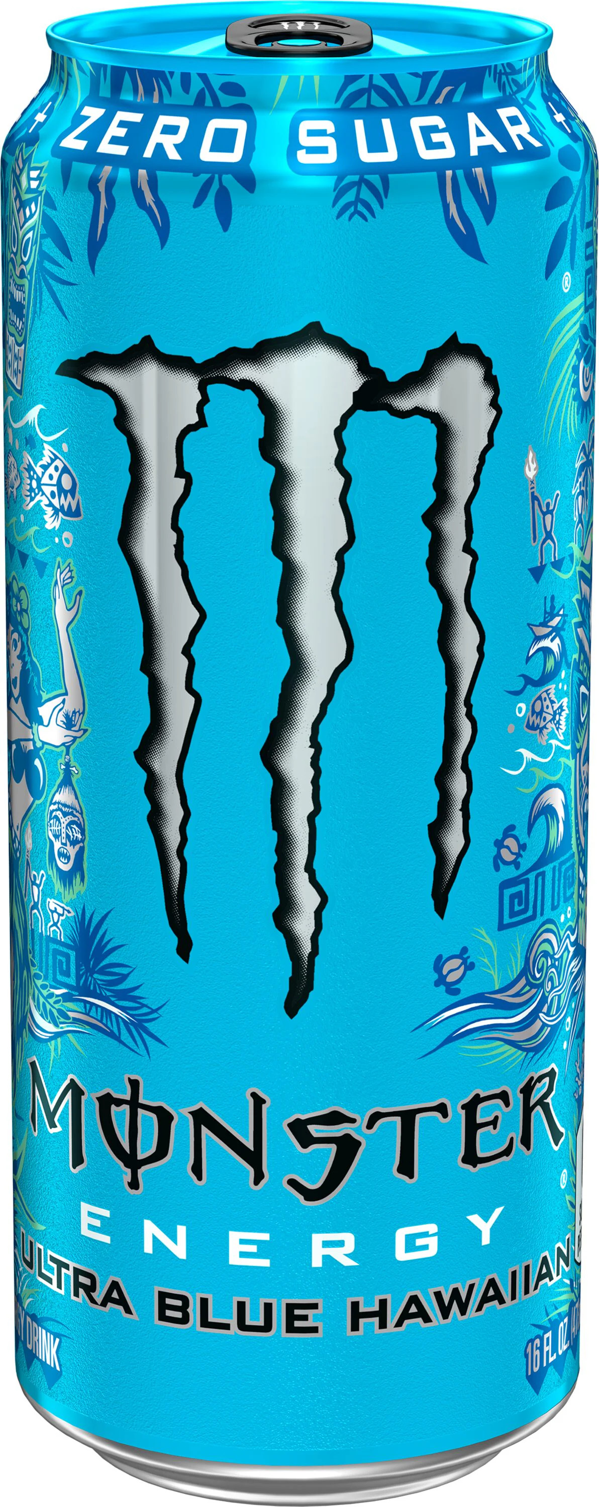 MONSTER ENERGY 1 - fl oz Monster Energy Ultra Blue Hawaiian 16 Fl Oz Energy Drink one_size | 116340 | Lowe's
