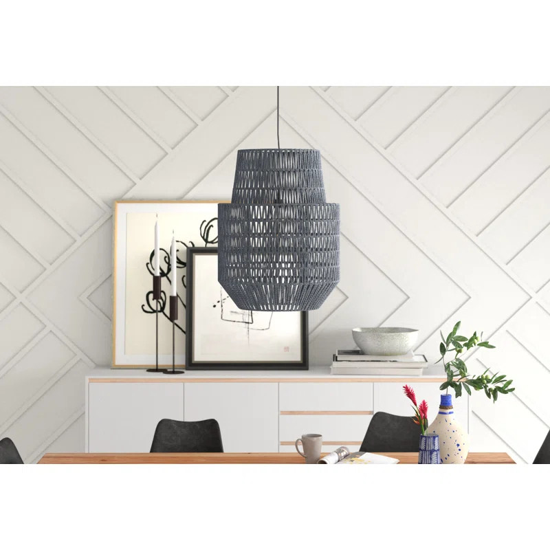 Cano 1-Light Lantern Geometric Pendant | Wayfair North America