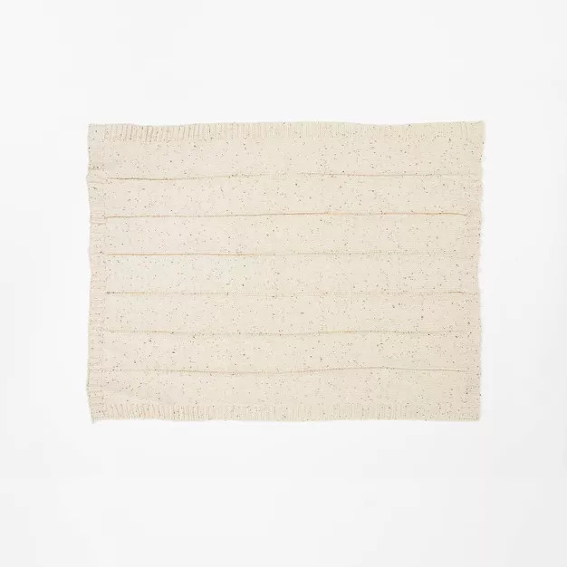 Woven Striped Knit Nep Throw Blanket - Threshold™ designed with Studio McGee | Target