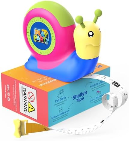 8ft Tape Measure for Kids, STEM Educational Tool with Level, Protractor and Eraser, Retractable S... | Amazon (US)