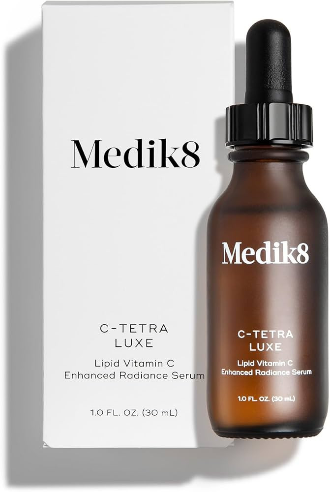 Medik8 C-Tetra Luxe - Brightening, Balancing, Plumping Daily Vitamin C Face Serum - Firms and Smo... | Amazon (US)