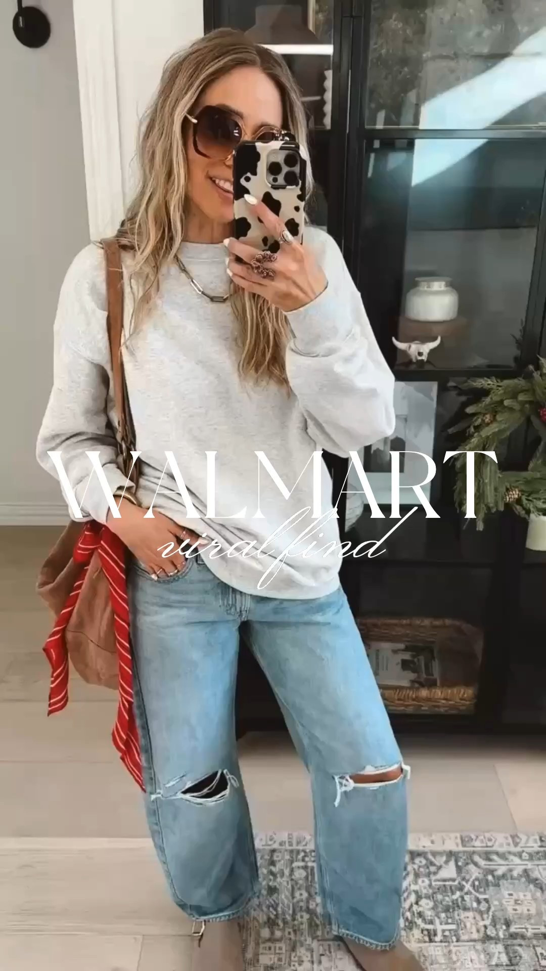 These $11 sweatshirts from Walmart have been viral since last year— so many good reviews & perfect to wear with jeans or leggings! 

I’m wearing size m / up one size & I would suggest going up one! 



#LTKmomlife #LTKootd #LTKgrwm