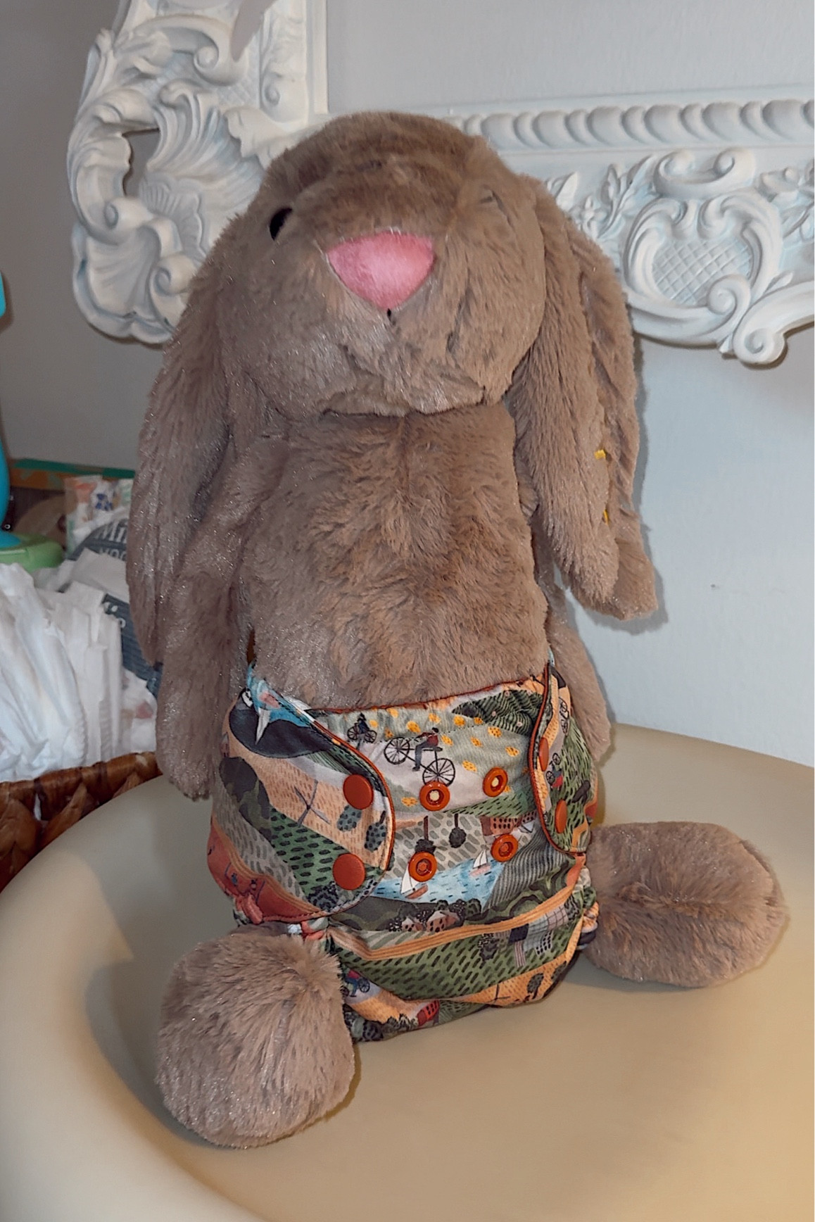 Reusable diaper stash use code ALBB for 20% at Esemblybaby.com