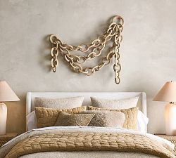 Wooden Chain Wall Art | Pottery Barn (US)
