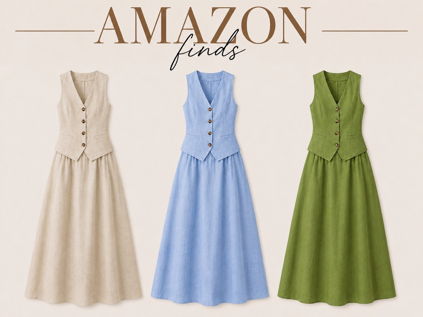 Three timeless dresses you’ll reach for all season. 🤍💙💚

Effortless, elegant, and easy to style for any occasion🌟

#LTKootd #LTKOver40